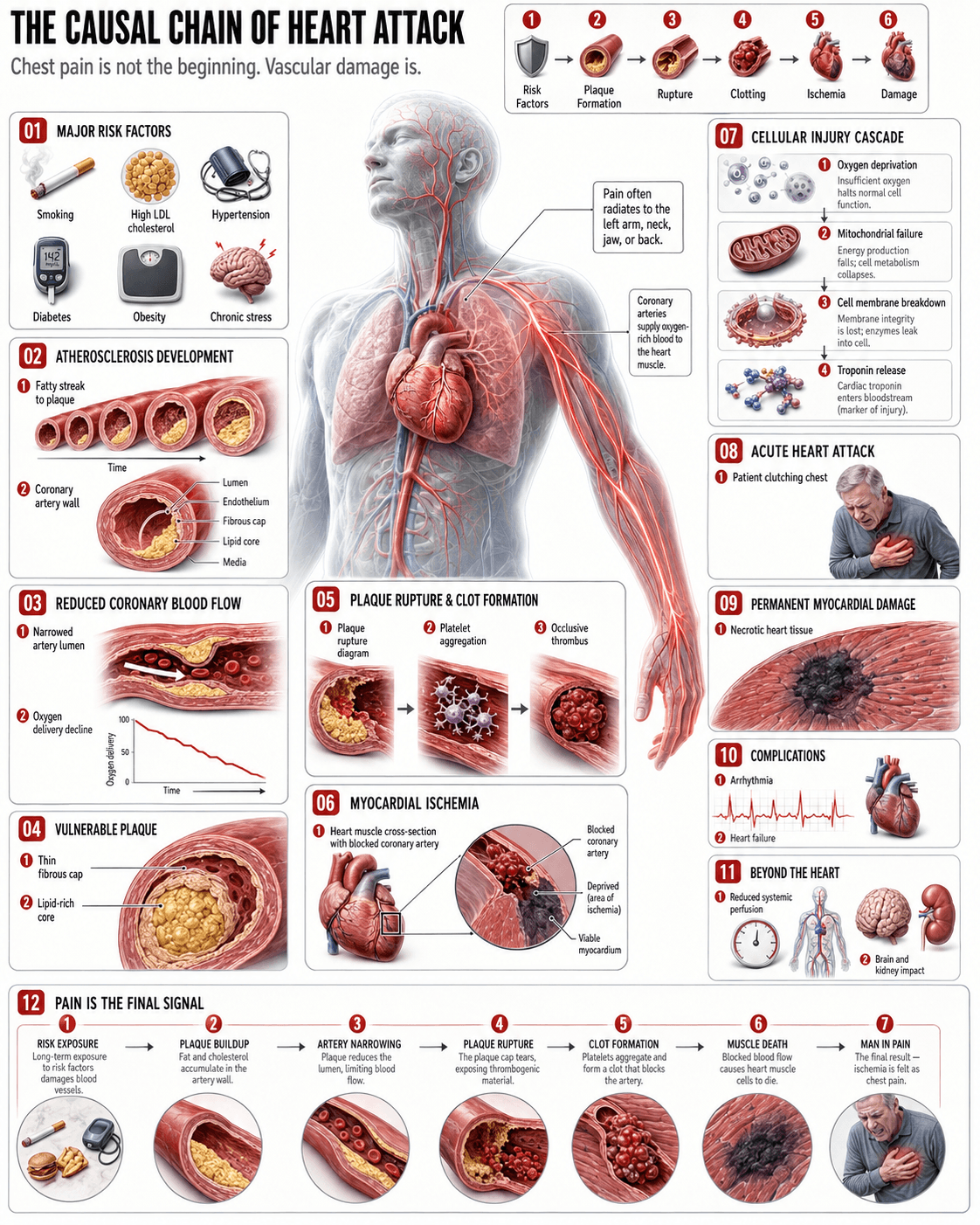 การวิเคราะห์สาเหตุของโรคหัวใจ 5-10 คำ